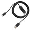 Durable 5V 3A Type C to USB Charging cable 1M / 3.3ft Power Button Switch Type C Cable Power Cord for Raspberry Pi 4B