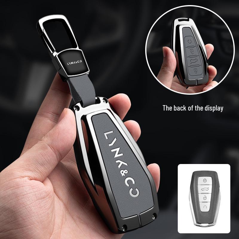 Ochranný kryt na klíč Lynk & Co 03: Vysoce kvalitní kreativní pánská skořepina a přezka (Model 2024)