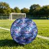 1pc Winter Moonlit Scene Theme Soccer Ball Football, Size 5, Lightweight PVC, Durable Outdoor Training Soccer Ball, Gift M61432