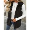 Módna dámska ležérna vesta Elegantná kardigánová bunda