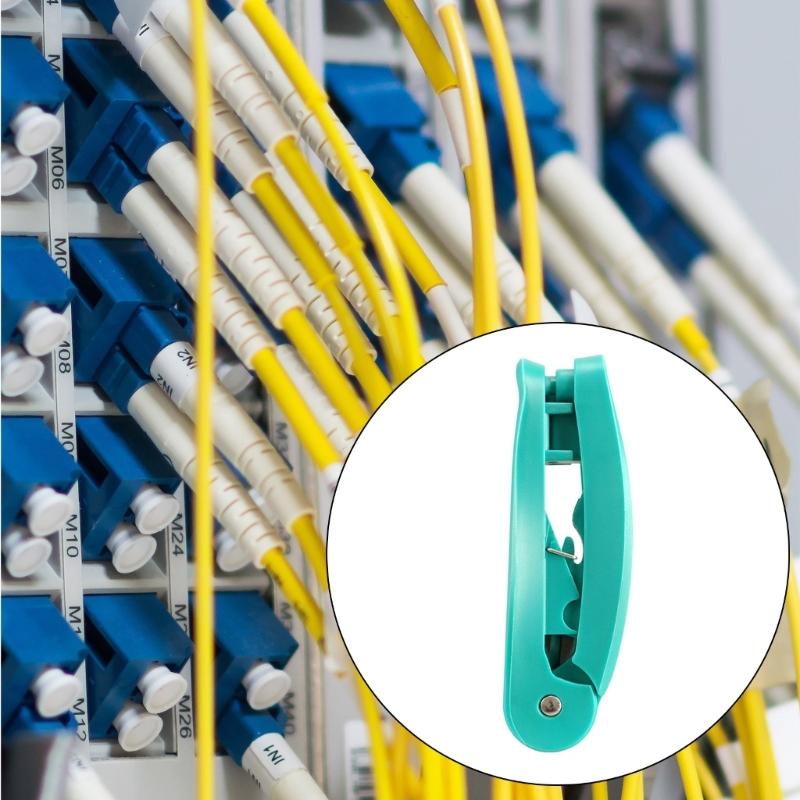 Ergonomic Wire Stripper Crimper Tool Suitable For Networking Cables Safety Lock Antislip Handle Wire Workspaces Solution