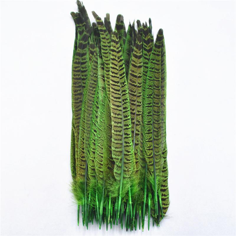 10Pcs Pheasant Tail Feathers Table Decoration Crafts Supplies Plumas DIY Dream Catcher for Wedding Carnival Accessories Material