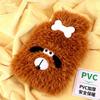 Cute Cartoon Monster PVC Hot Water Bag for Abdomen and Bed, Explosion-Proof
