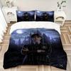 3pcs Wednesday Addams Comforter Set - Four Seasons Home High,Machine Washable Bedspread with Pillowcases (No Filling) yy250909012