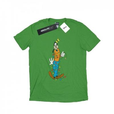 Womens/Ladies Goofy Christmas Lights Cotton Boyfriend T-Shirt