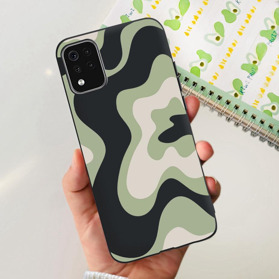 For LG K42 Case LM-K420 LMK420H Cute Fashion Painted Cover Soft Silicone Phone Case For LG K42 K 42 LGK42 Back Cover 6.6'' Coque