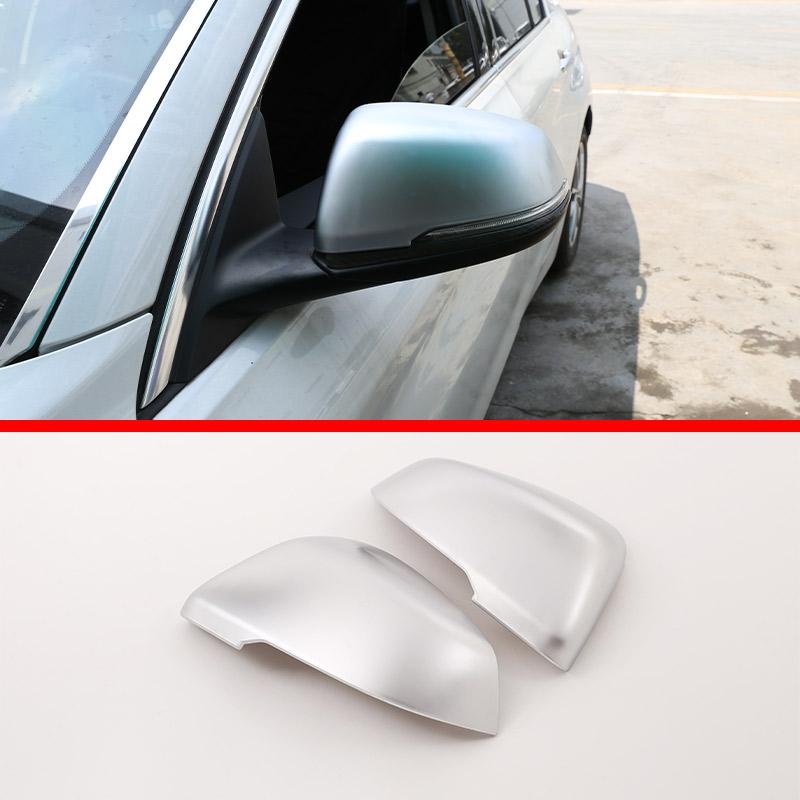 

For BMW X1 F48 2016- ABS Carbon Fiber RearView Mirror Cover Trim For BMW 2 Series F45 F46 Gran Active Tourer 2015- срібний