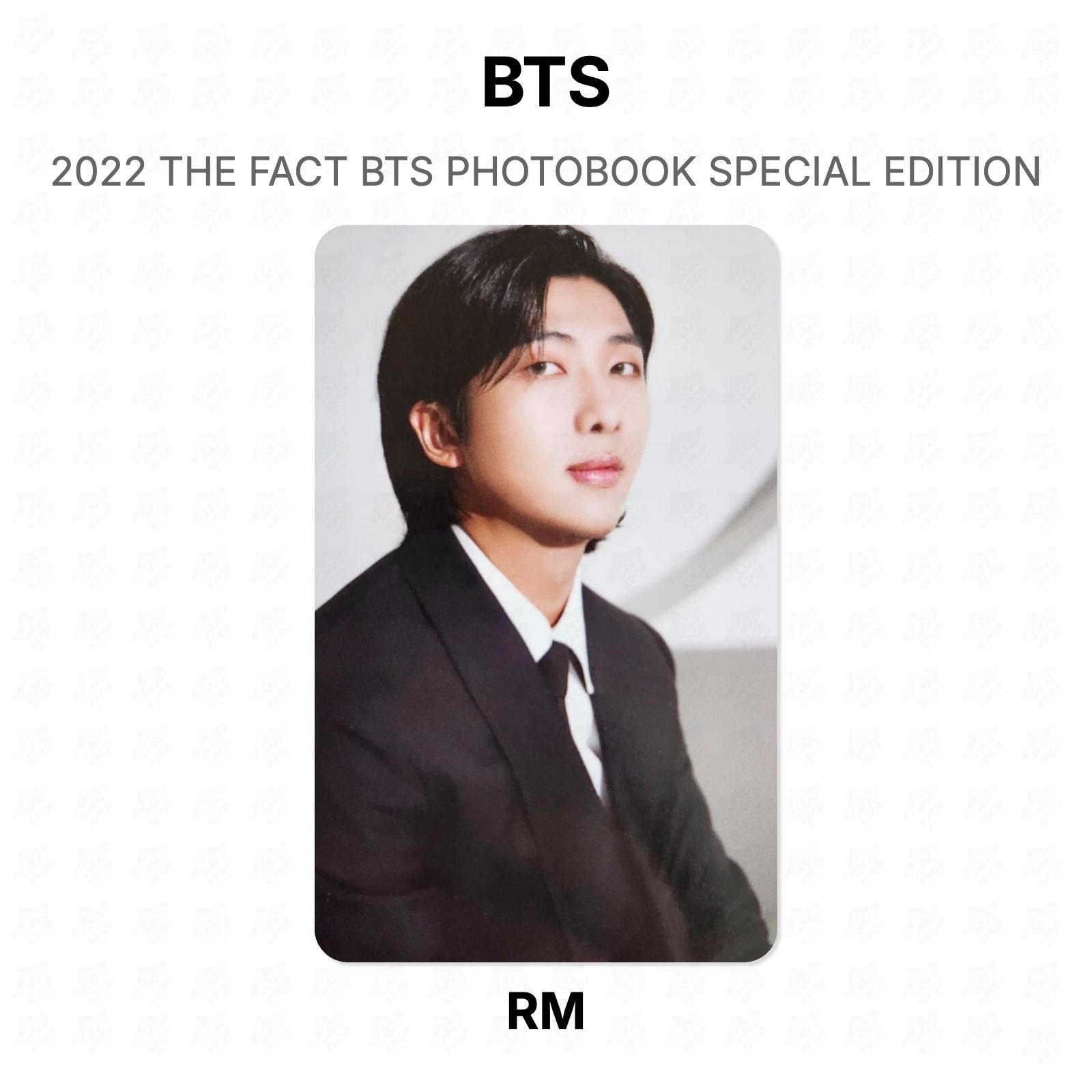 BTS 2022 THE FACT BTS PHOTOBOOK SPECIAL EDITION Official Photocard RM 03