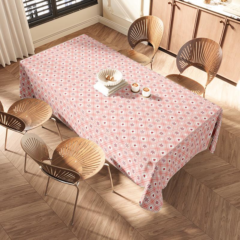 Wasserdichte Tischdecke Vintage Floral Esstischdecke Bauernhaus Küchendekor Waschbare Tischwäsche Retro Stil Heimparty Zubehör