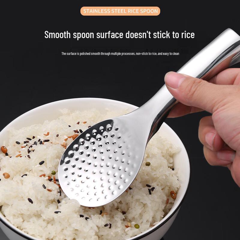 Standing Stainless Steel Rice Spoon