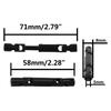 Universal RC Antriebswelle 2,3 - 2,8 Zoll (58 mm-71 mm) Kompatibel mit MN