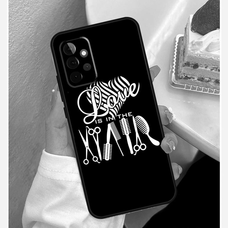 Hair Stylist Hairdresser Funda For Samsung Galaxy A52 A32 A12 A14 A34 A54 A51 A71 A53 A33 A13 A15 A25 A35 A55 Case
