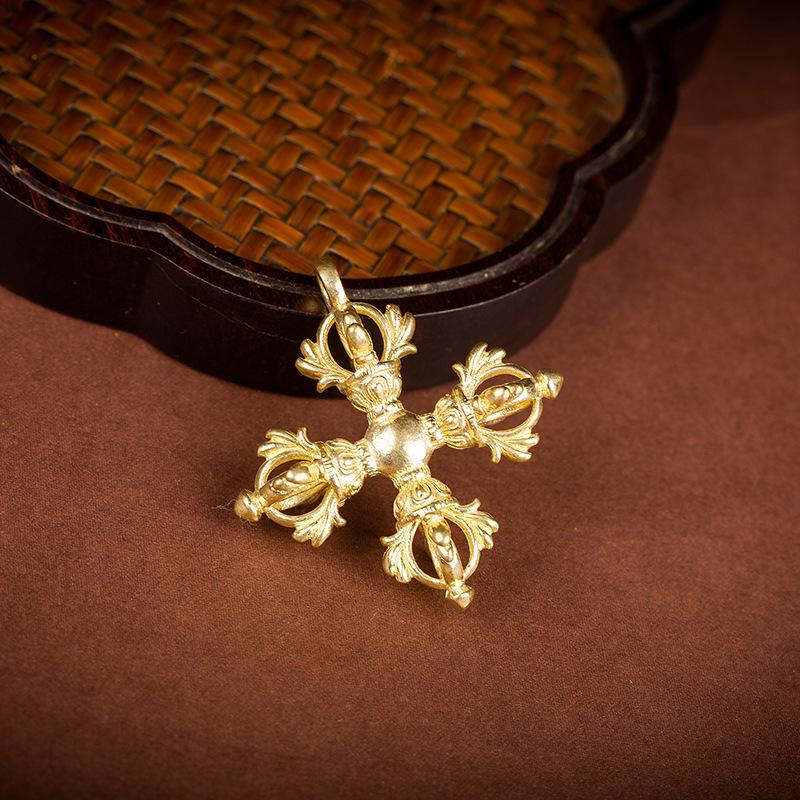 

Брелок и подвеска для автомобиля из латуни в виде пестика Ваджра