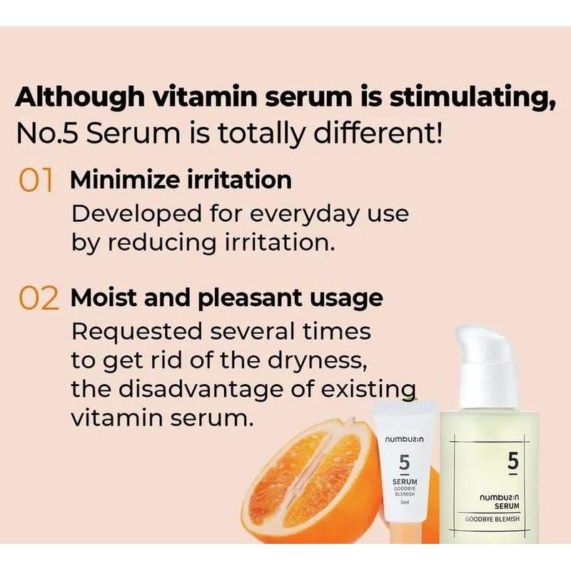 NUMBUZIN Nein. 5 Goodbye Makel Serum