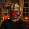 Skeleton with Red Nose for Halloween Party Costume