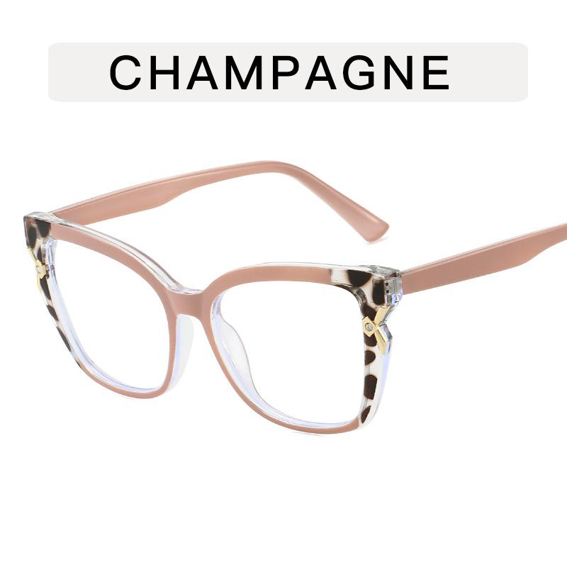 Fashion Trendy Woman Eyeglasses New Style Anti Blue Light Women's Glasses European American Eyeglass Frames
