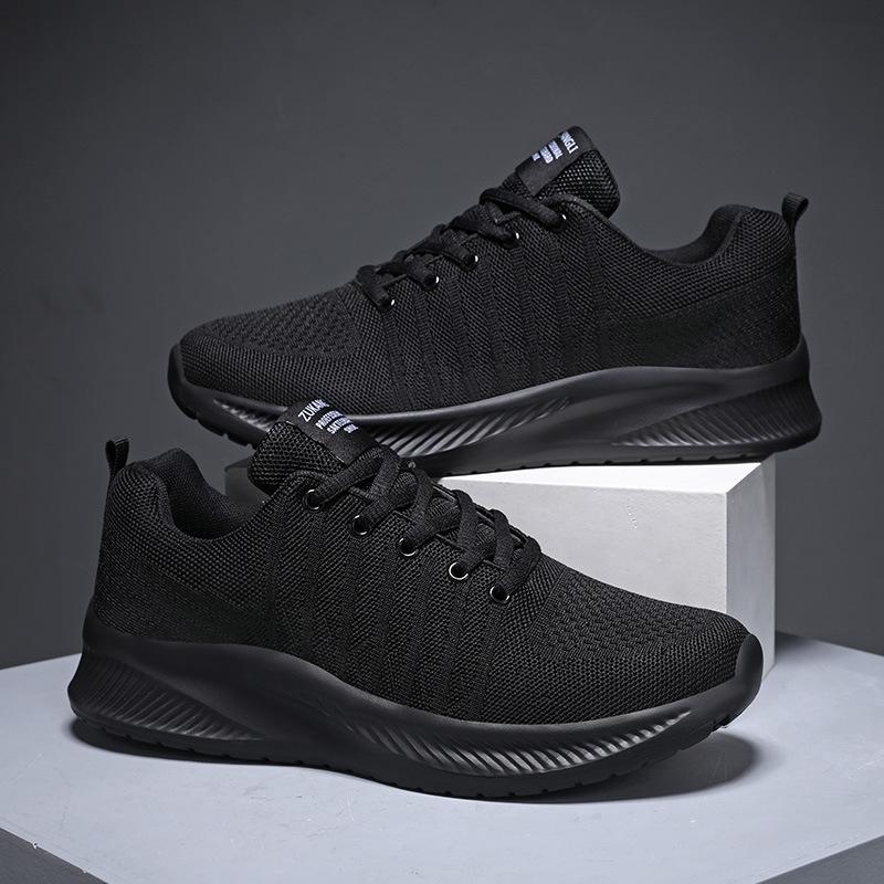 Simple and ultra-light cold sticky shoes, non-slip and wear-resistant, breathable and flying mesh shoes, outdoor leisure 38