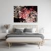 Canvas Print, Peony and Lily Flower