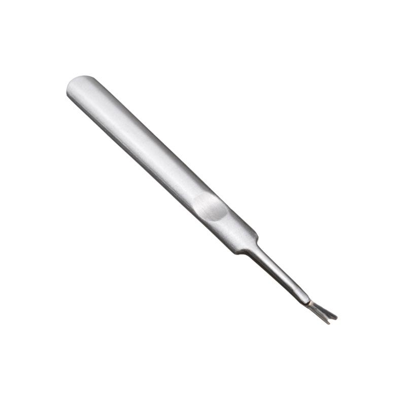 1 Pc Nail Art Manicure Tool Stainless Steel Cuticle Trimmer Remover Pusher Dead Skin Callus Removal Fork