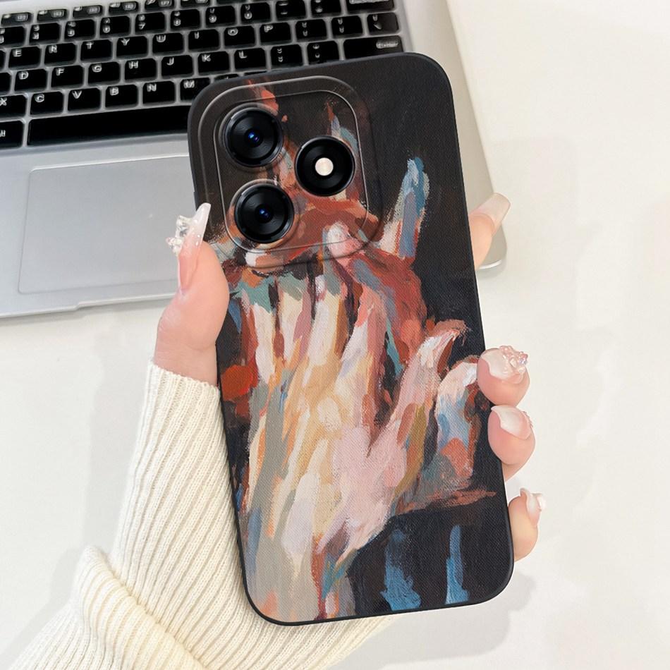 For Tecno Spark 10 10C Spark 10 Pro Elegant Printing Soft Silicon Case For Tecno Spark10 10 C 10Pro Lens Protective Phone Cases