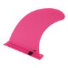 Pinna Tavola da Surf 9 Pollici Staccabile Facile da Infilare in Nylon Pinna Sostitutiva per Tavola da Stand Up Paddle Longboard Rosata