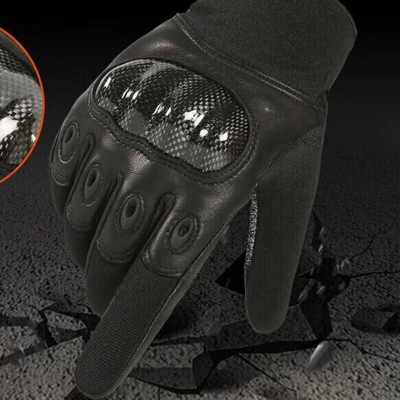 Tingbai Men s Outdoor Full Finger Anti-slip Gloves