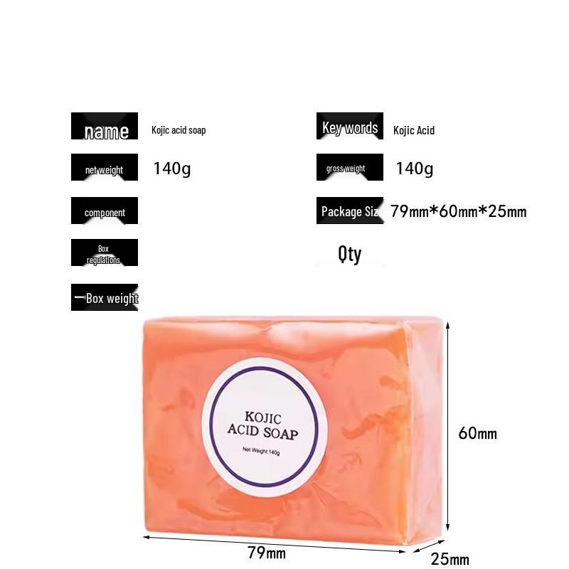 TK Style European & American Turmeric, Lemon, Kojic Acid, Ginger Handmade Cold Process Bath & Face Soap