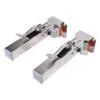 2PCS Adjustable Drawer Fixing Clips with 2 Clamping Pieces Cabinet Drawer Panel Installation Clamp