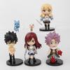 Fairy Tail Character Gashapon Figure - Natsu, Lucy & Happy