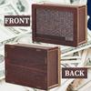 1pc Wooden Coin Bank with a Digital Counter, a Portable Change Box, a Reusable Family Financial Tool, Ideal for Christmas Gifts
