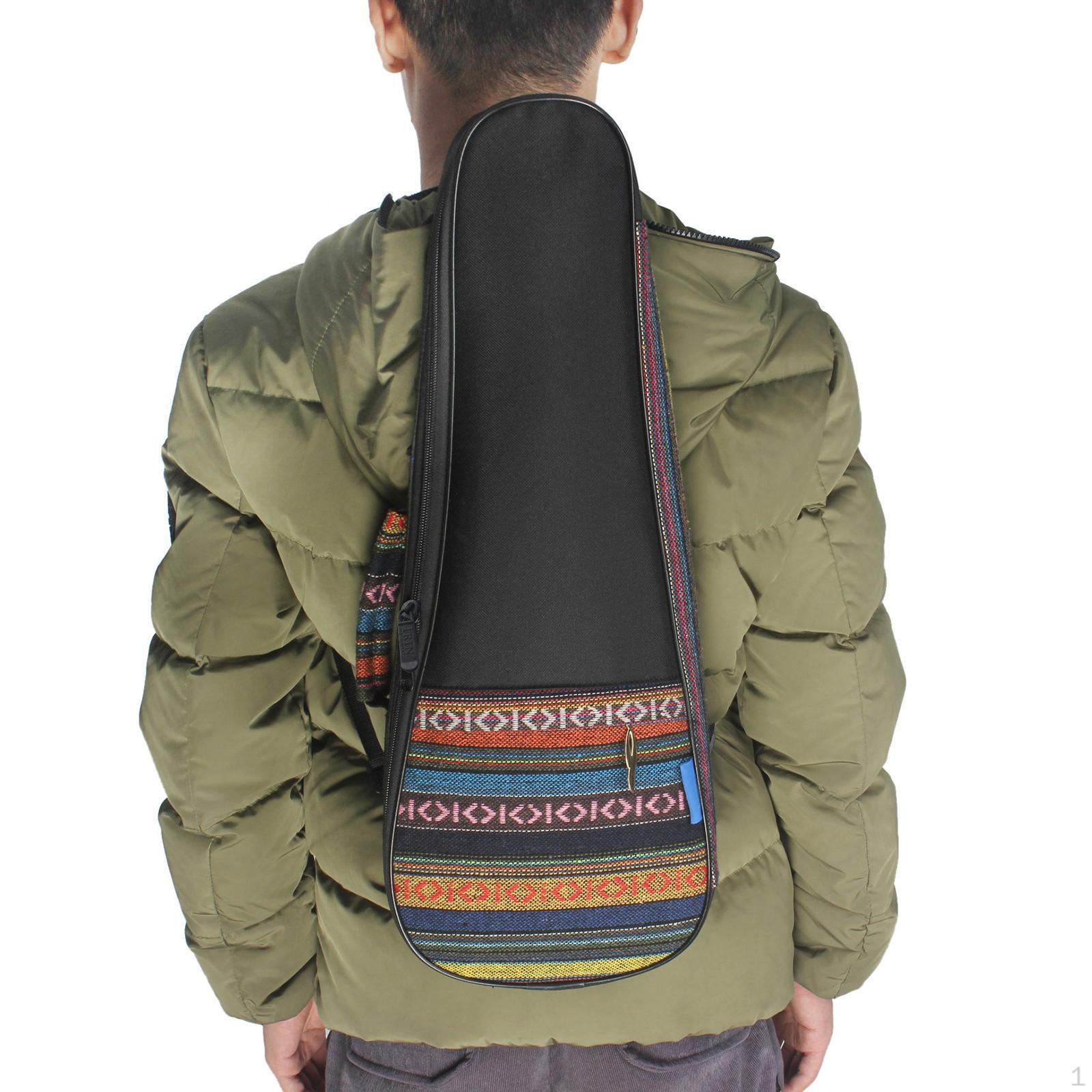 

Ukulele Gig Bag Case Professional Outdoor Protection Stage Performance Dustproof Gift with