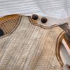 Retro Heklet Hul Ut V-hals Vest Dame Koreansk Broderi Mote Enkeltspent Ermeløs Vest Fransk Casual Overbekledning Topper