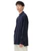 POLO RALPH LAUREN Custom Slim Fit Long Sleeve Mesh Polo - Blue