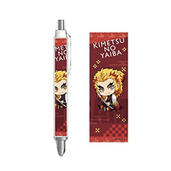 

Demon Kimetsu no Yaiba Rengoku Kyojuro Gyugyutto Ballpoint Pen 2nd Edition Slayer абрикосовый