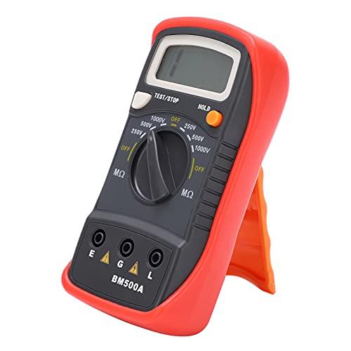 

Sharainn Resistance Tester, Compact and Stable Digital Insulation Megohmmeter for Electrical Equipment