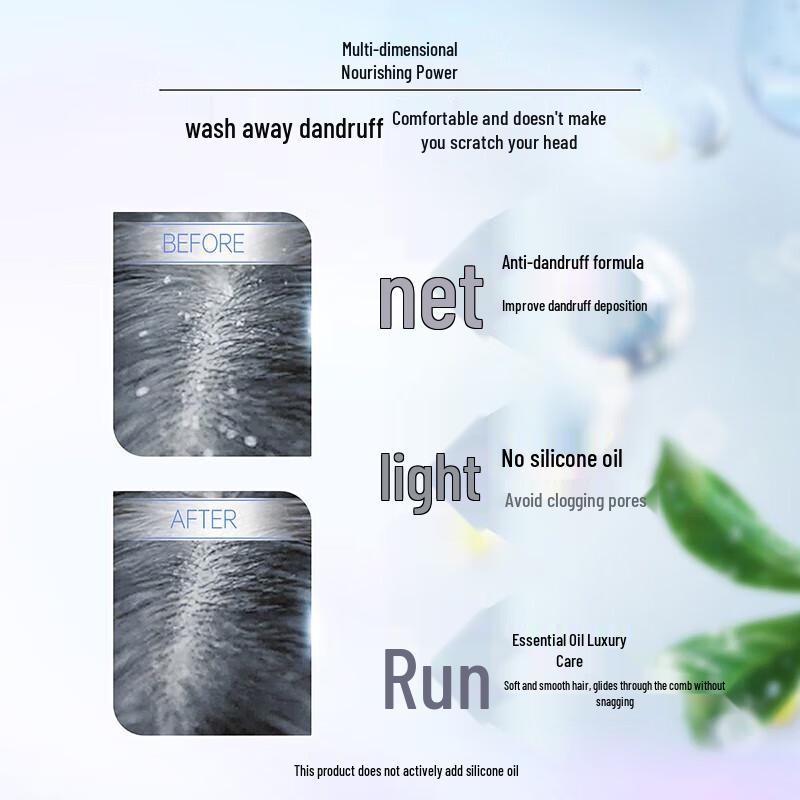 ZHOUYUAN Tea Tree Anti-Dandruff Oil Control Shampoo