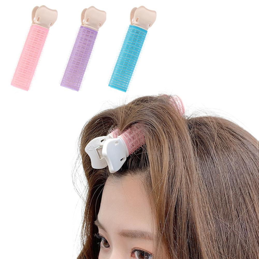 

Ленивые заколки для волос, пластиковые корейские пушистые заколки для завивки волос, фиксированная форма, геометрическая изысканная челка, инструменты для укладки волос