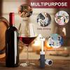 Bar Accessories Wine Bottle Opener Set ABS Vacuum Wine Bottle Corkscrew New Air Pump Cork Remover
