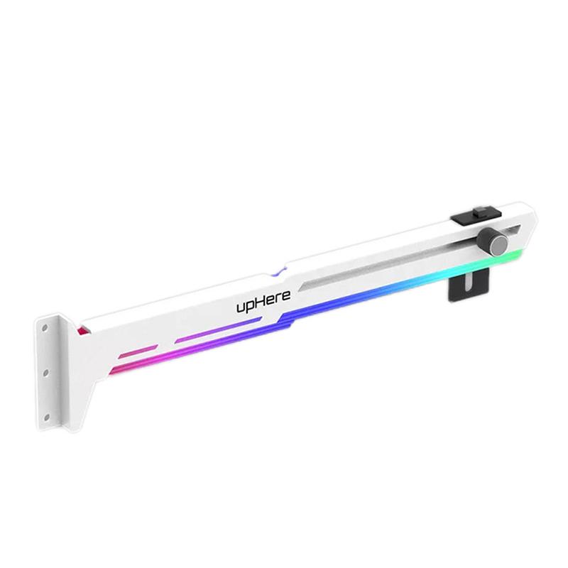 Vga Graphics Card Support Gpu Bracket Frame Rgb Luminous Pollution Lamp Decoration Companion 5V Argb Aura Sync