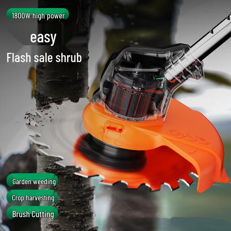 Lichen Cordless Electric Lawn Mower CN plug (adapter included)