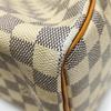 [Pre-Owned] Speedy Pillow Bag Classic Checkered No Shoulder Strap Canvas And Leather Shoulder Crossbody Tote Bag 25 - Fair #K1CE7Z