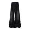Blugi Largi de Primăvară pentru Bărbați Pantaloni Drepti Casual Pantaloni Blugi Denimi Culoare Uni Retro Vintage Stil Stradal Unisex