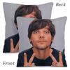 L-Louis Hot Singer T-Tomlinsons Pillow Covers Cartoon Sofa Decorative Home Double-Sided Printing Short Plush Cute Cushion Cover