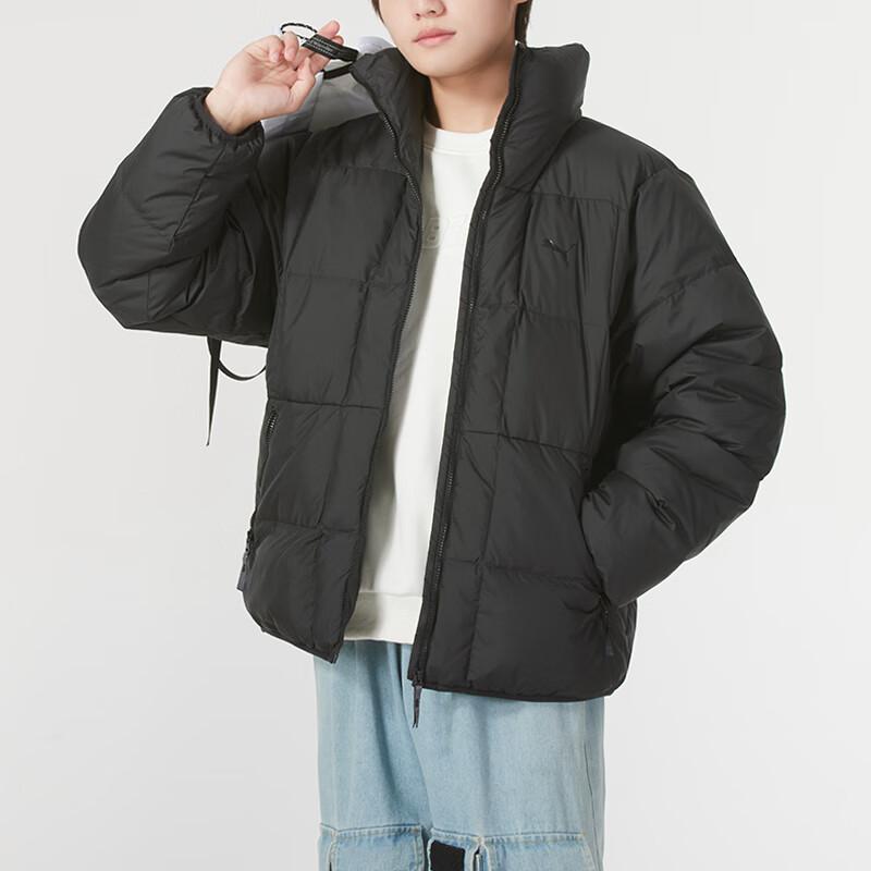 Puma Veste d'extérieur coupe-vent chaude décontractée mode manches longues doudoune homme vêtement d'extérieur noir 629268-01