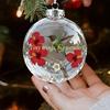 Christmas Ornament Christmas Tree Bird Spherical Decorative Pendant Snowflake Ornament Holiday Tree Decoration