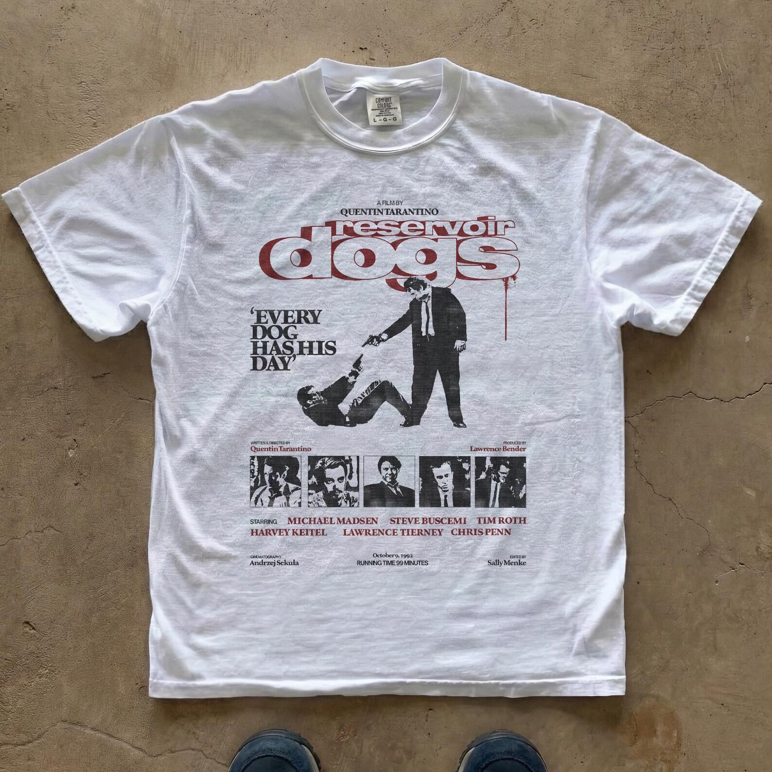 Reservoir Dogs Vintage Tee, Comfort Colors Unisex Shirt, Retro Movie Shirt, Quentin Tarantino S