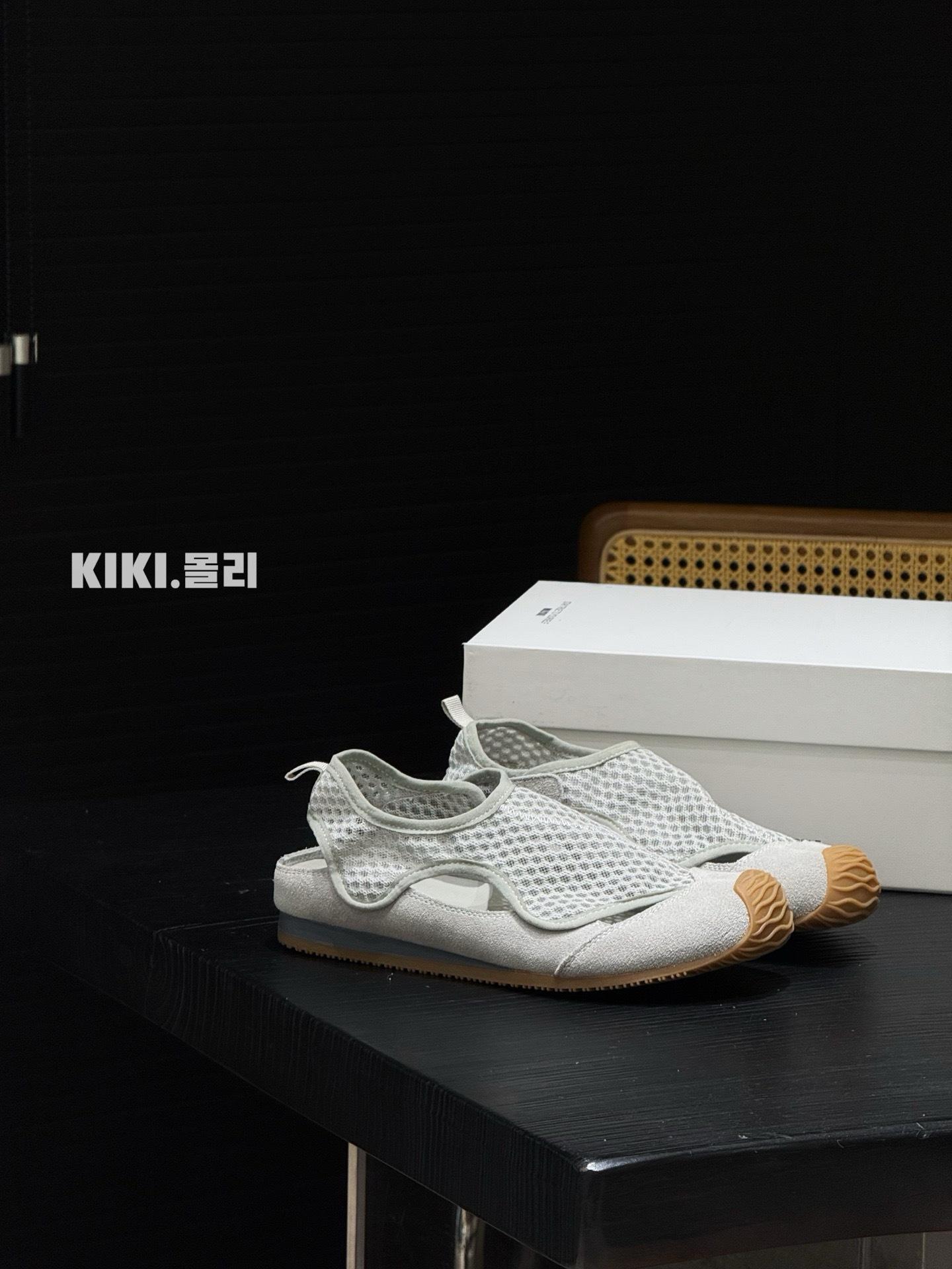 

Круглая головка с неглубоким горлом универсальные летние новые сандалии для спорта и отдыха на липучке с низким каблуком 40 серый