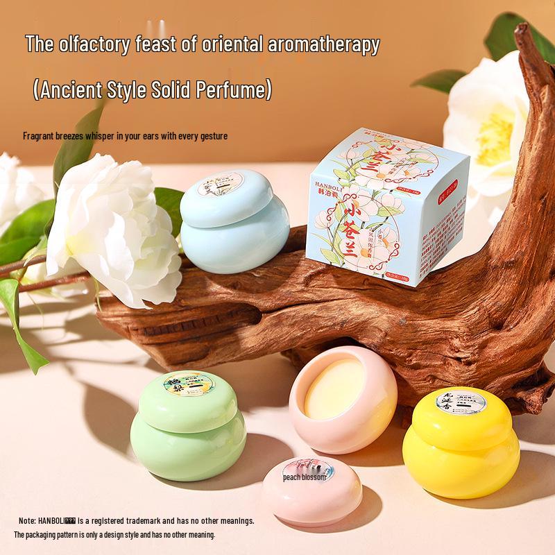 

Hanboli Long-Lasting Ancient Style Solid Body Balm Perfume Ambergris