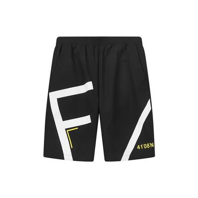 Woven Shorts Loose Casual Sports Pants Men Bottoms Black F11M028828FBK