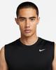 Nike Legend Sleeveless DX0992 Silver M Dri-FIT T-Shirt Black/Matte